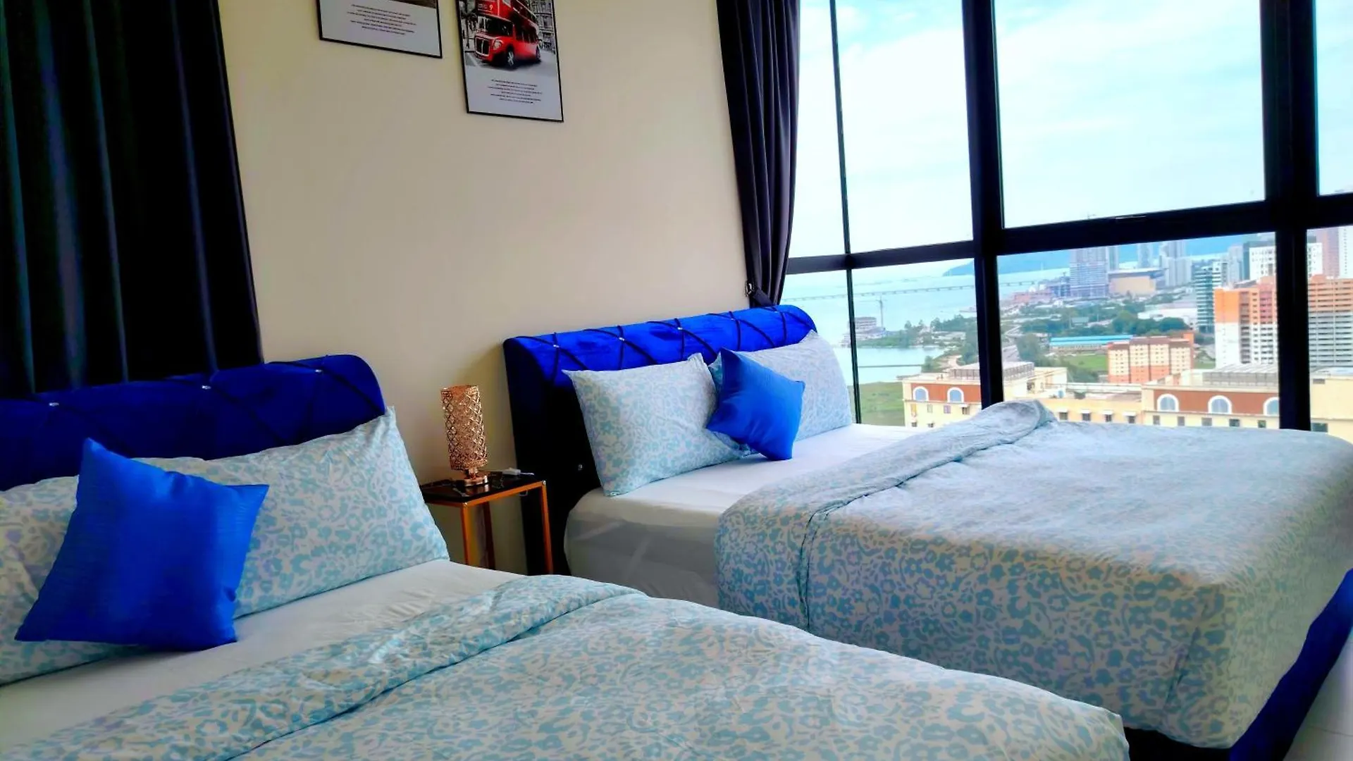 Big Family Stay Urban Large Pool & Sea View Netfix Jelutong 0*,  Malaysia