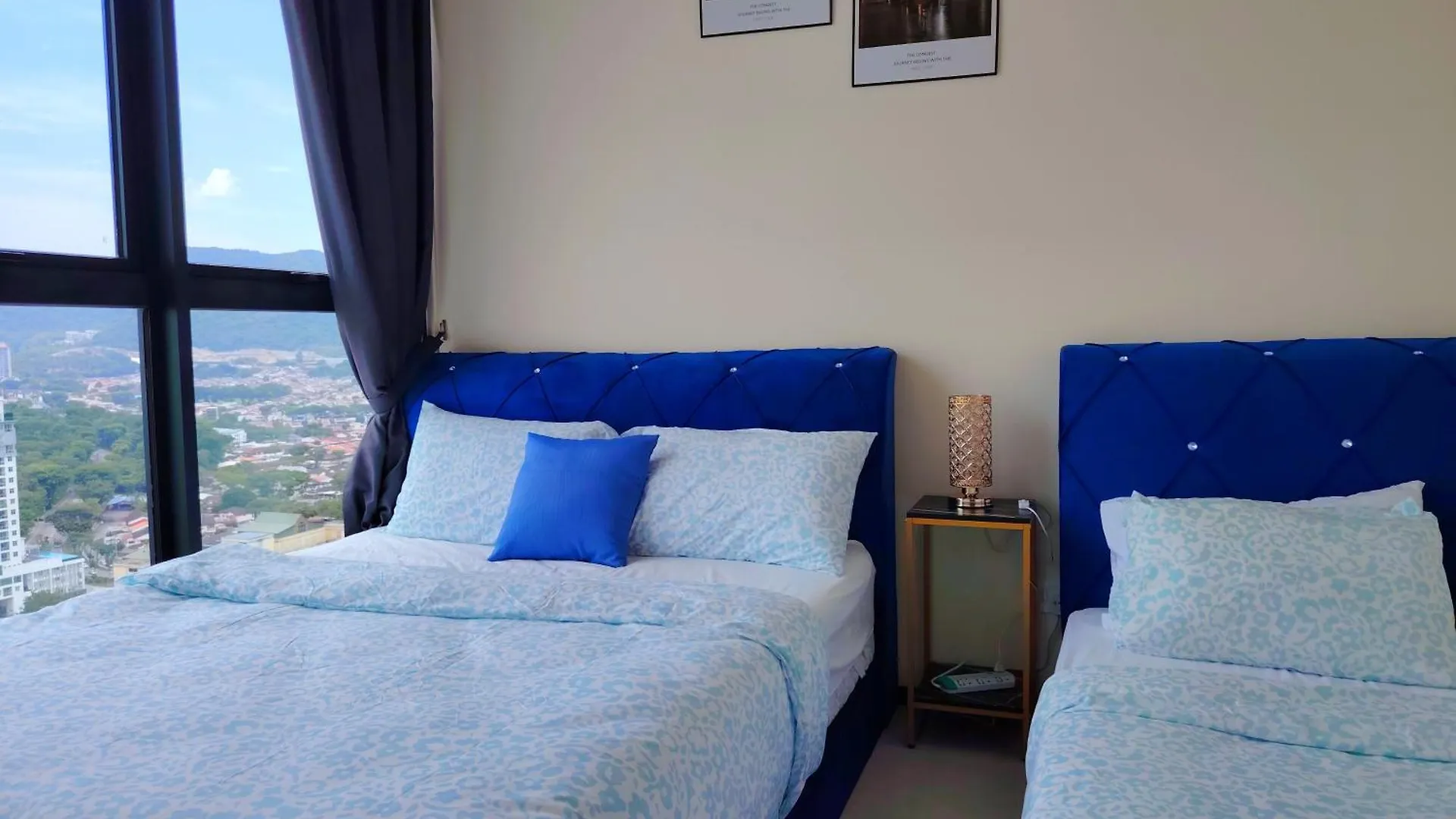 Big Family Stay Urban Large Pool & Sea View Netfix Jelutong Apartamento